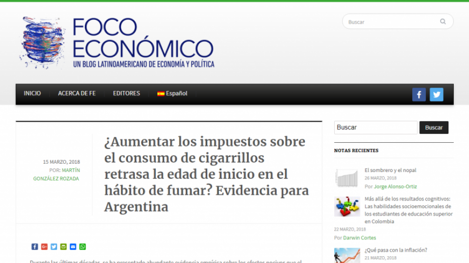Foro economico ventana