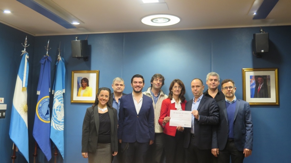 Premio OPS al IECS foto grupal